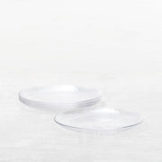 Fortessa | Los Cabos Clear 10.5 Dinner Plate, a sleek, circular tableware piece, ideal for elegant dining, available at Athens Cooks kitchen store.