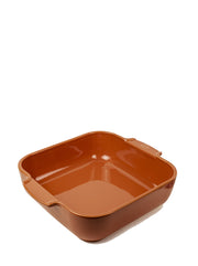 Peugeot | Appolia Square Baking Dish 11 inches, Terracotta with handles, ideal for even cooking and easy handling, part of Athens Cooks' curated kitchen collection.