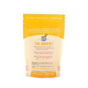 Spicewalla | Golden Milk, Resealable Bag: A chai-style spice blend with brewing instructions and ingredients including turmeric and ginger, ideal for creating antioxidant-rich, flavorful drinks.