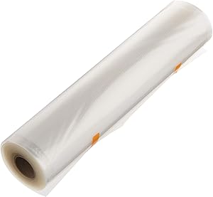 Anova | Bio Bag Rolls (2-Pack) featuring a 7-layer, double ribbed design for effective air extraction during sous vide cooking.
