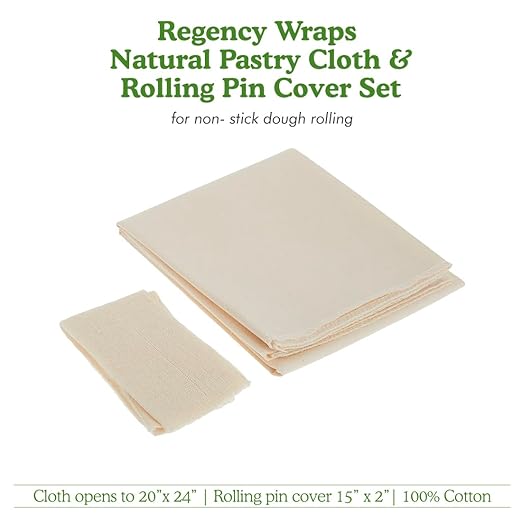 Harold Import Co, Inc Pastry Cloth & Rolling Pin Cover