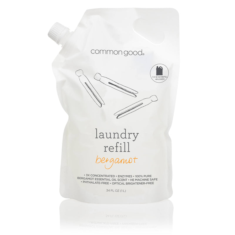 Common Good - Laundry Detergent Refill Pouch, 34 Fl Oz.