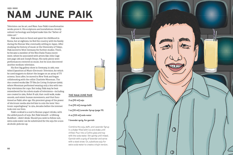 Art Boozel: Cocktails Inspired by Modern and Contemporary Artists