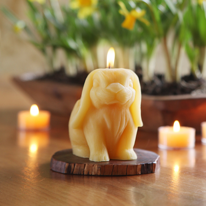 Big Dipper Wax Works | Beeswax Bunny Candle