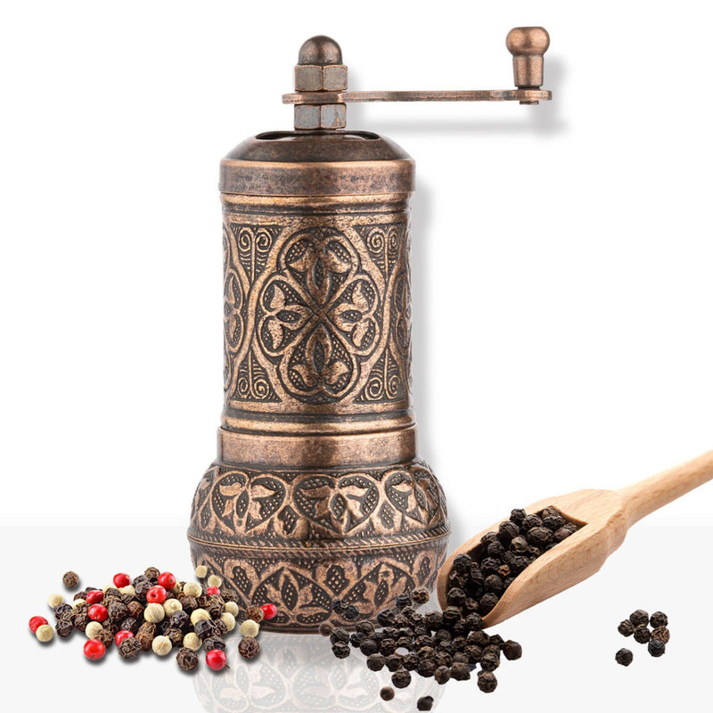 Rune-Jakobsen Design | The original 'Brass Mill' - 9" pepper grinder