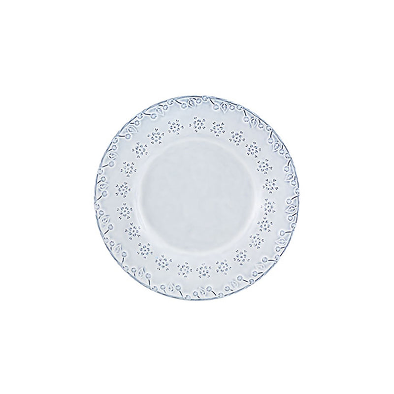 Bordallo Pinheiro | Flora Antique White Dessert Plate, 9"