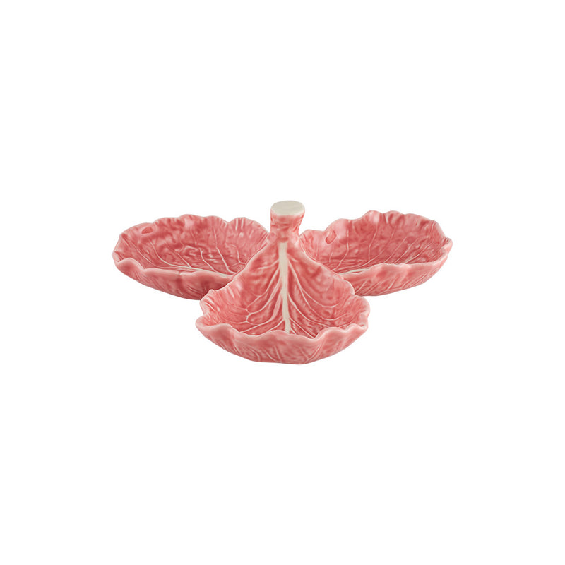 Bordallo Pinheiro | Cabbage Pink Olive Dish