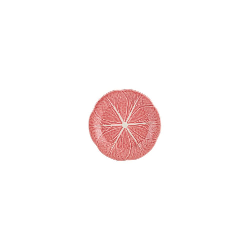 Bordallo Pinheiro | Cabbage Pink Fruit Plate, 8 inches