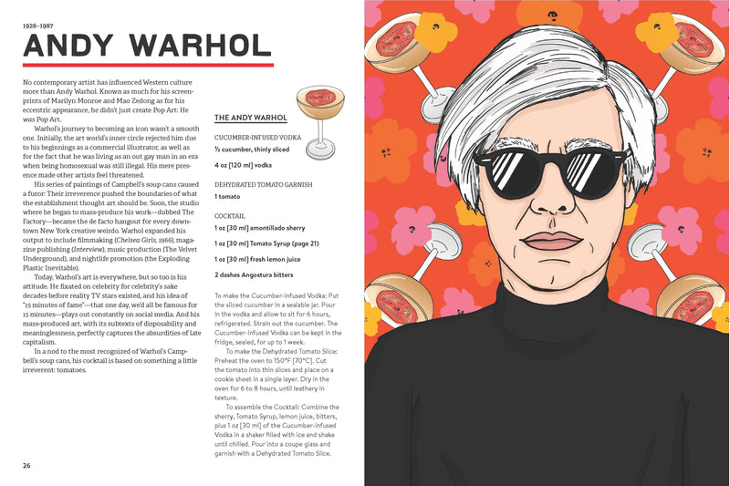 Art Boozel: Cocktails Inspired by Modern and Contemporary Artists