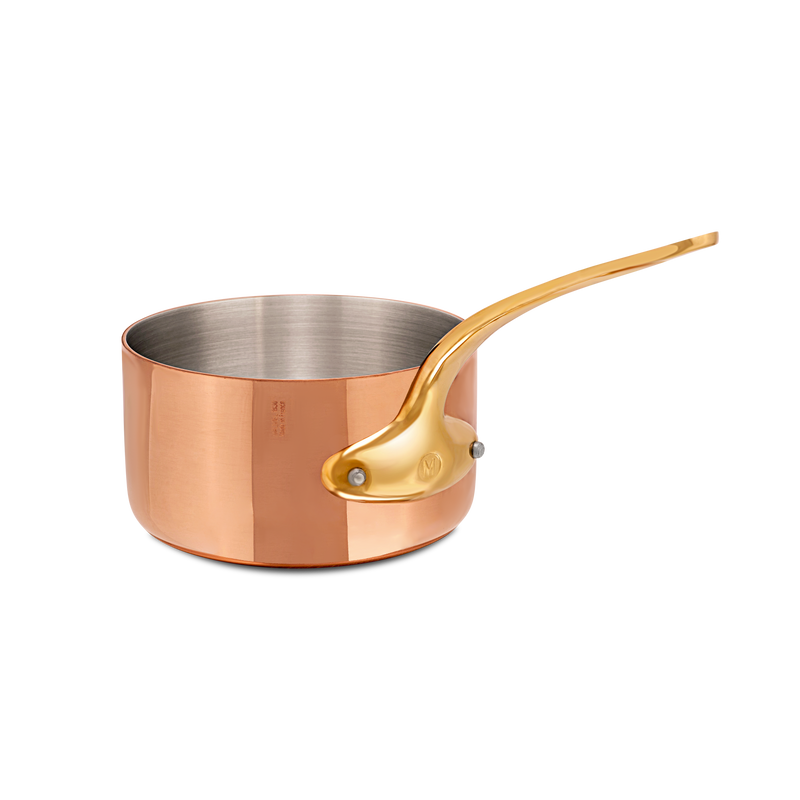Mauviel | M'200 B Copper Saucepans, 3.3 Qt