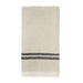 Caravan Home | Vintage Linen Natural & Black Towels.