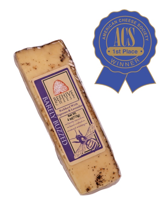 Beehive Cheese Co. LLC | Barely Buzzed - 4 oz Wedge
