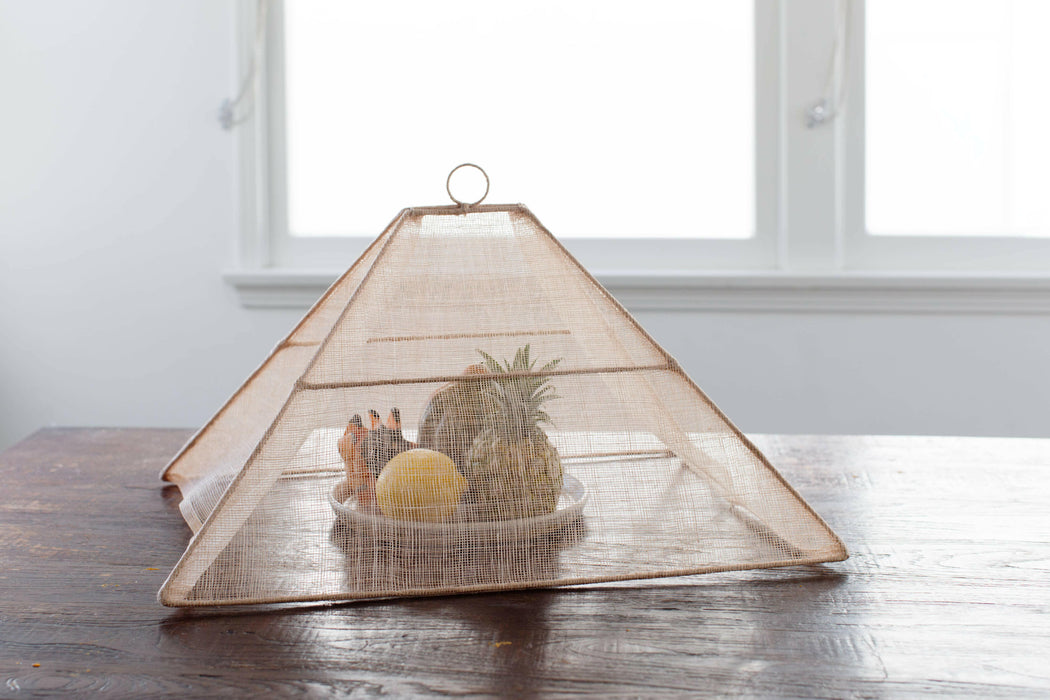 NEEPA HUT | Collapsible Woven Food Tent.