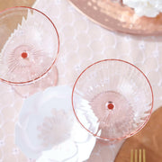 Caskata | Quinn Rose Coupe Glasses | Set of 2.