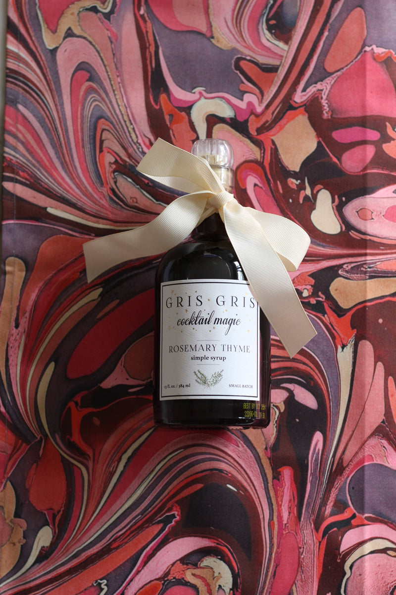 Gris Gris Cocktail Magic | Rosemary Thyme Simple Syrup