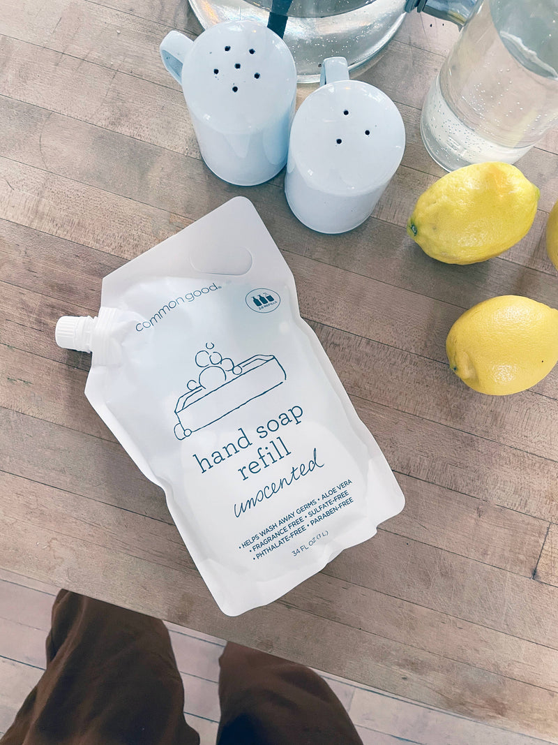 Common Good - Hand Soap Refill Pouch, 34 Fl Oz.