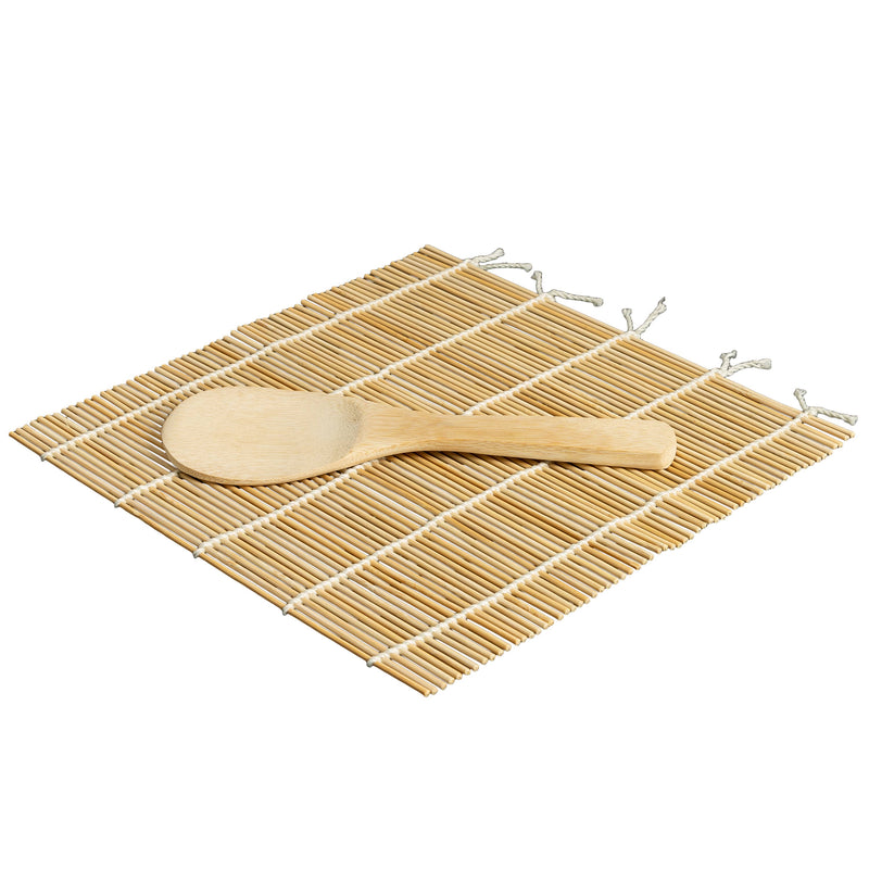 HIC - Harold Import Co. | Helen's Asian Kitchen Sushi Mat With Paddle