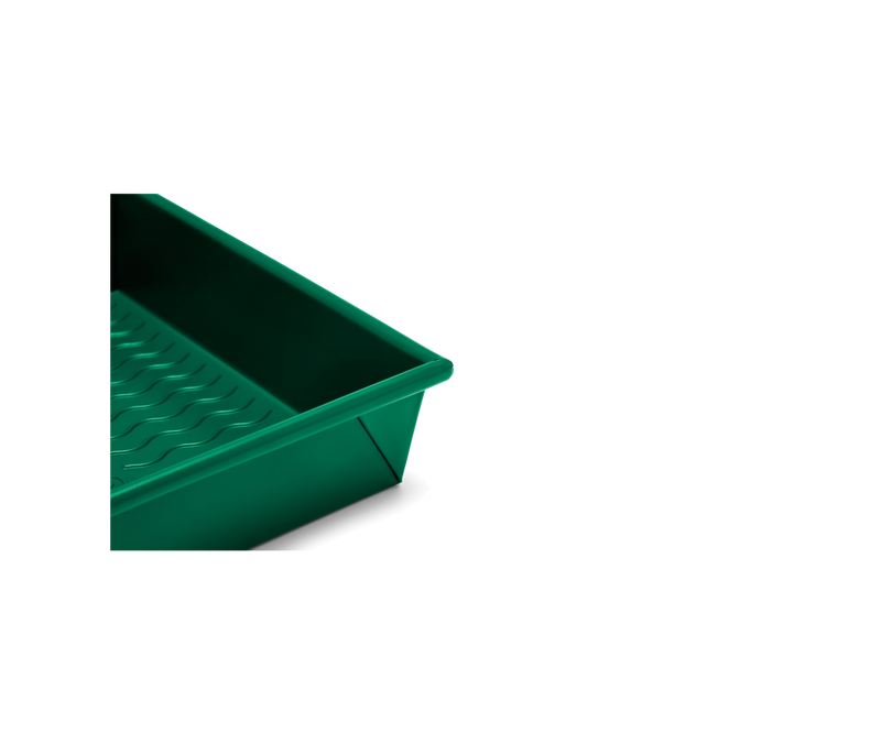 Great Jones | Square One - Blueberry: 9x9-inch baking pan with a signature wavy, nonstick bottom for easy release. Ideal for baking enthusiasts seeking quality bakeware.