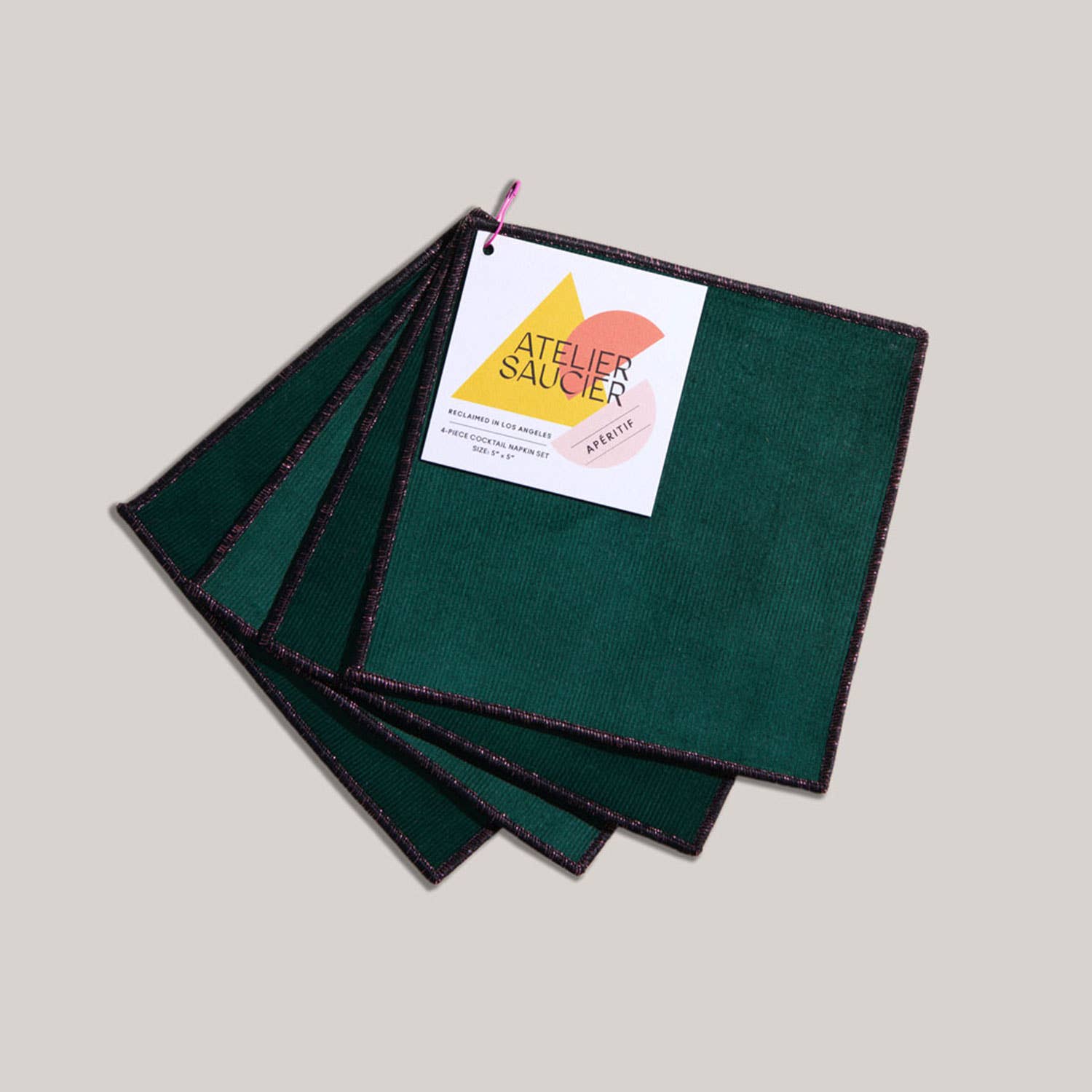 Atelier Saucier Bird of Paradise Cocktail Napkins