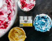 India Tree - Nature's Colors Decorating Set: 2.25 oz, featuring plant-based food colors in containers for creating natural, vibrant icing hues.