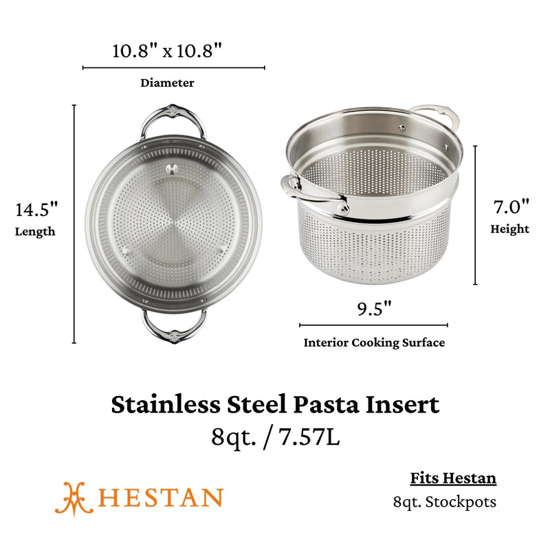 Hestan Provisions | Stainless Steel Pasta Insert