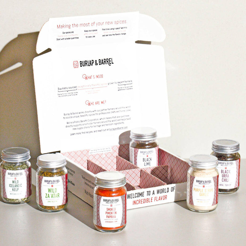 12-Pack Empty Gift Box for 6 Spice Set.