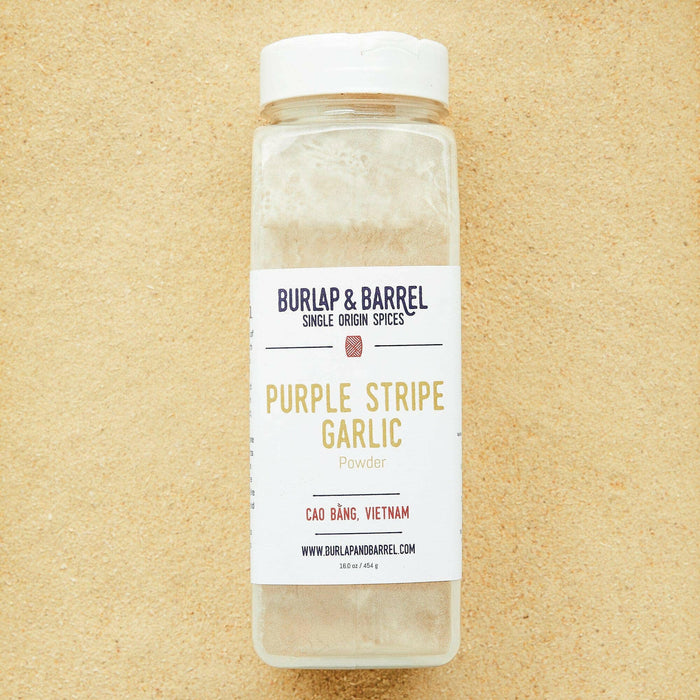 Burlap & Barrel | Purple Stripe Garlic.