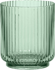 Close-up of TarHong Mesa DOF - Sage Green acrylic glass, mimicking real glass, perfect for safe, stylish outdoor entertaining.