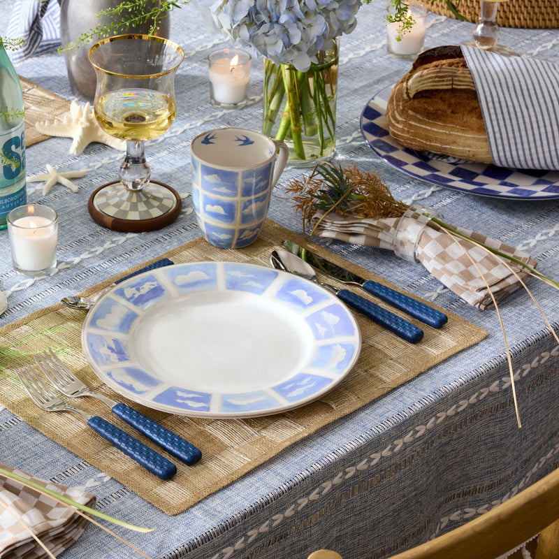 Mackenzie Childs | Juniper Check Tea Kettle, 2 QT.