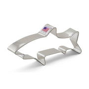 Ann Clark | Cookie Cutters - Shark, a detailed shark-shaped cookie cutter, ideal for creative ocean-themed baking projects, enhancing both home and professional baking experiences.