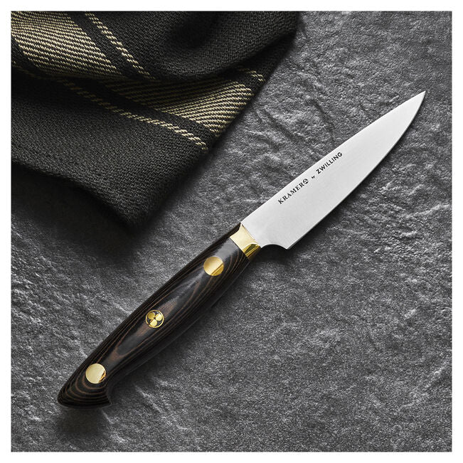 Zwilling Carbon Knife Series - 3.5 Paring Knife, sleek and precise, ideal for detailed kitchen tasks, available at Athens Cooks, your curated kitchen store.