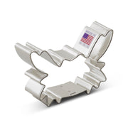 Ann Clark Crab cookie cutter, a metal baking tool from America's largest manufacturer, ideal for creating ocean-themed cookies, available at Athens Cooks.
