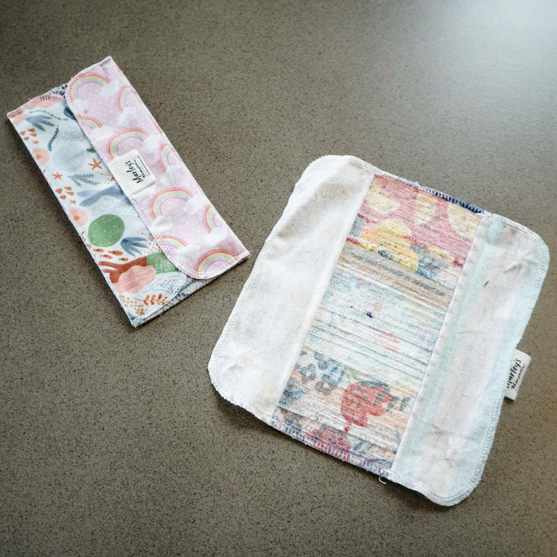 Marley's Monsters | Scrap Felt Mop Pads.