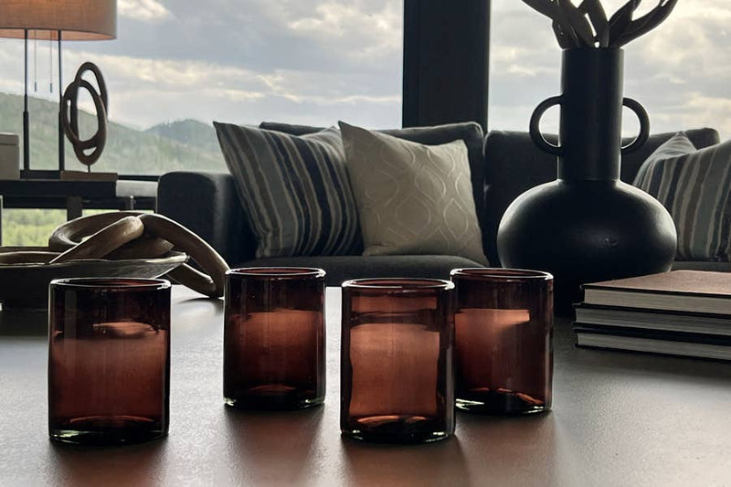 Handblown Mexican DOF Glasses