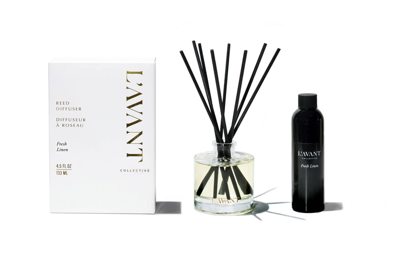 L'AVANT Collective | Reed Diffuser, Fresh Linen