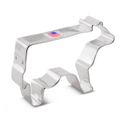 Ann Clark | Cookie Cutters - Cow: Metal cookie cutter in cow shape, enhancing farm-themed baking, from America's leading manufacturer, fitting Athens Cooks' curated kitchenware selection.