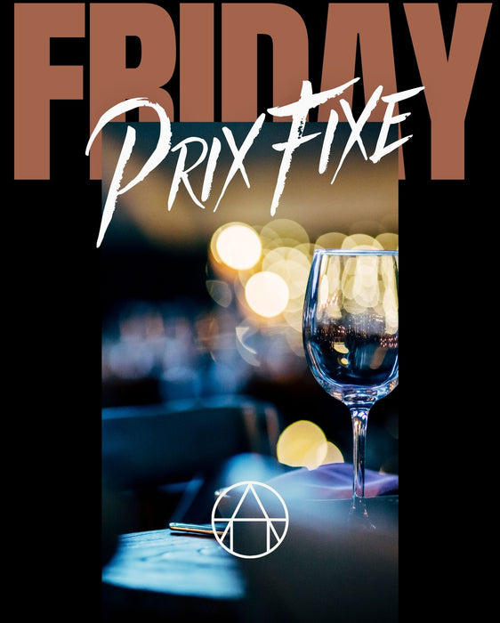 Friday Prix Fixe - Fall/ Winter 2024 | 7:00pm | 4 Courses + Optional Wine Pairings