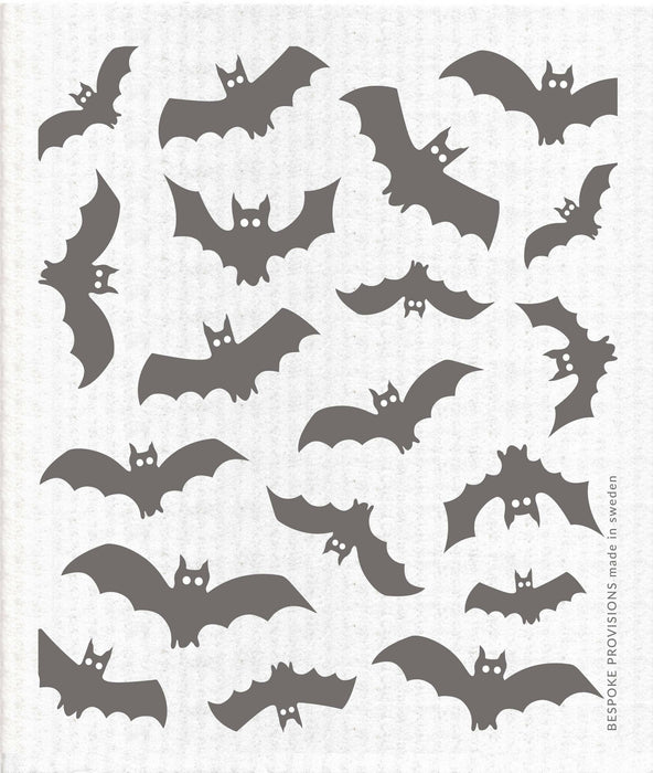 Bespoke Provisions - Bats  Swedish Dishcloth.