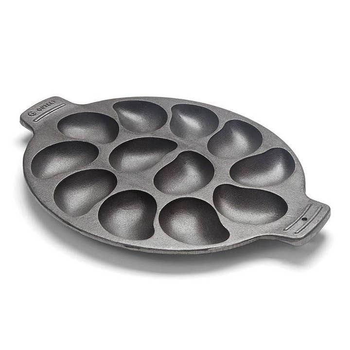 Outset Cast Iron Oyster Grill Pan