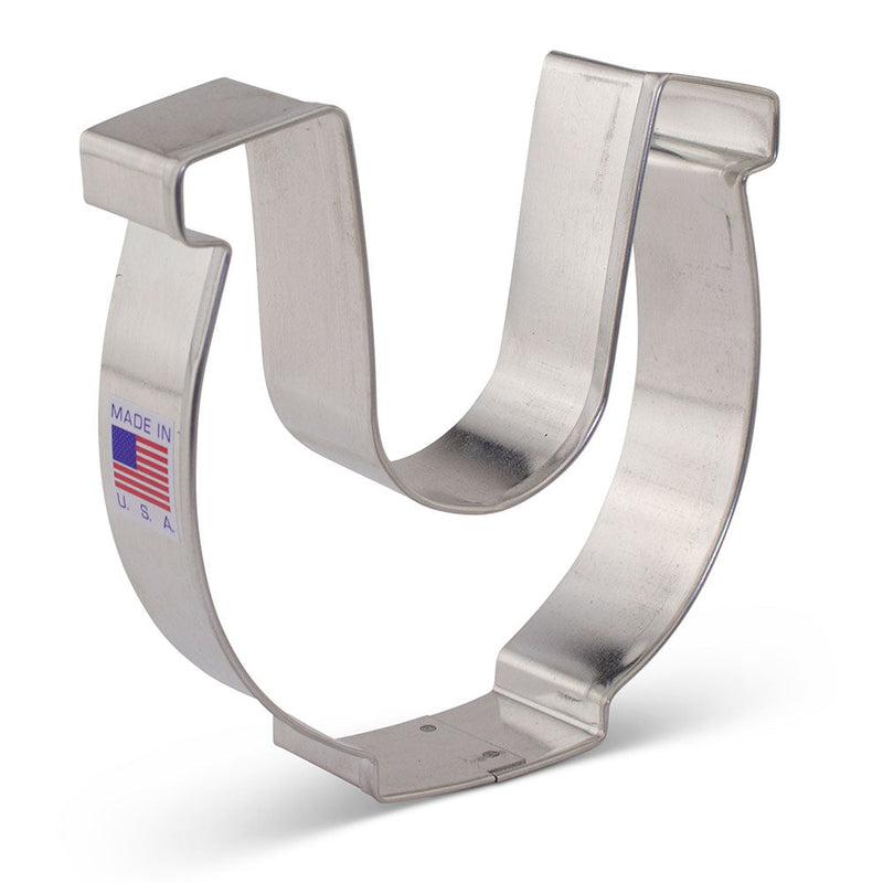Ann Clark Horseshoe cookie cutter, a premium baking tool for creative baking projects, proudly made in Vermont by America's largest cookie cutter manufacturer.