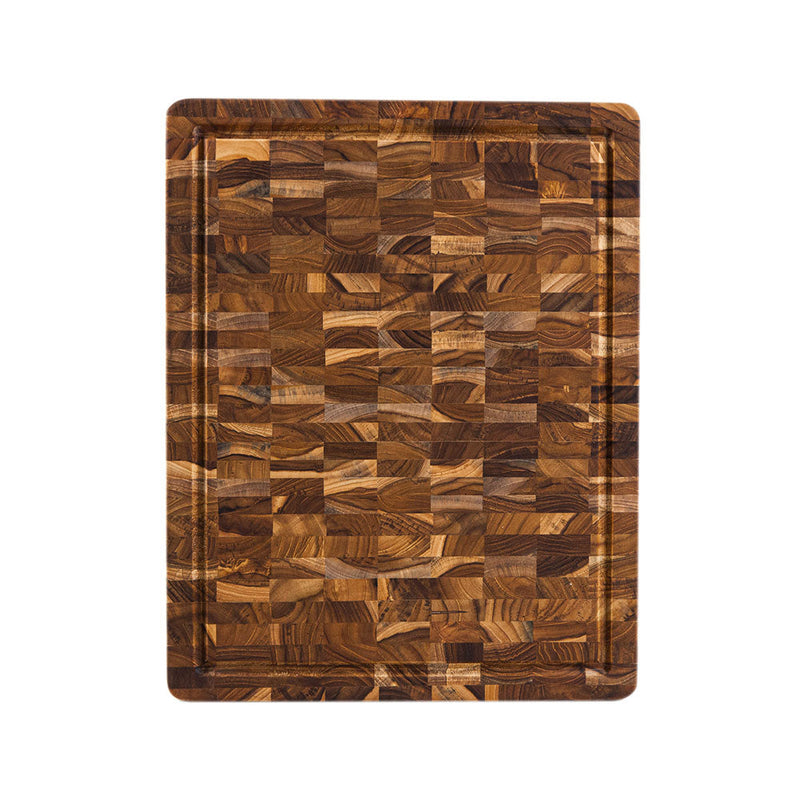 Teakhaus | End Grain Cutting Board, Medium