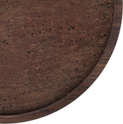 Close-up of the LSA International City Tray, showcasing its smooth wood surface, perfect for serving or displaying items in a curated kitchen setting.
