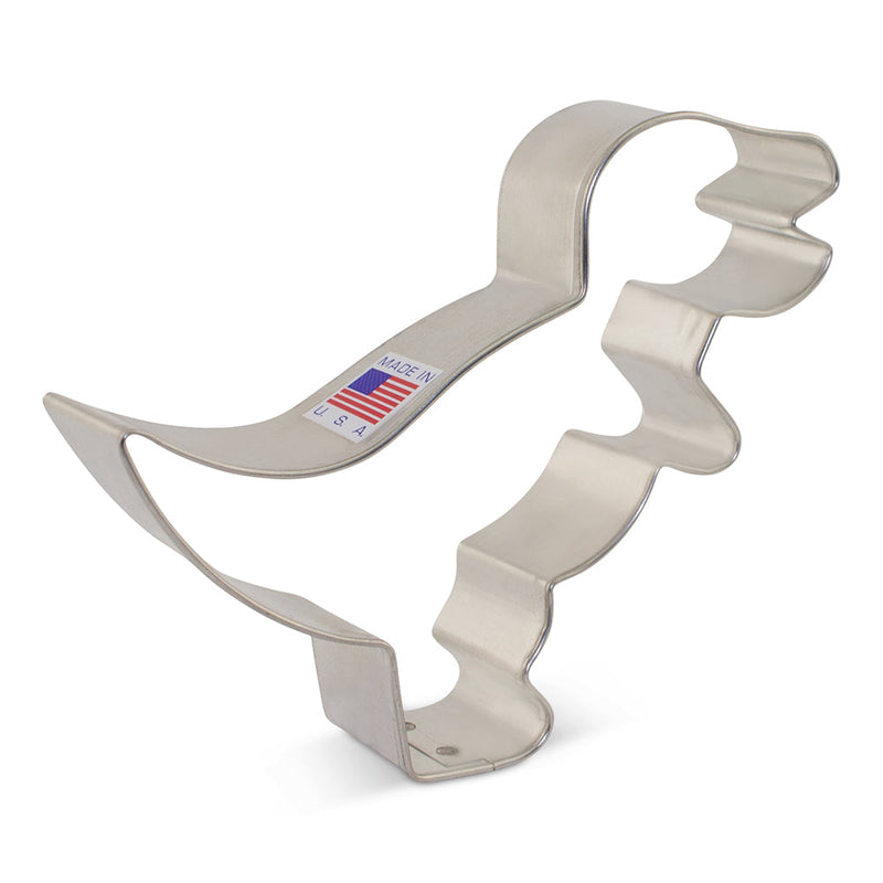 Ann Clark Dinosaur cookie cutter, shaped like a bird, ideal for creative baking. Made in Vermont, a premium tool from America's largest cookie cutter maker.