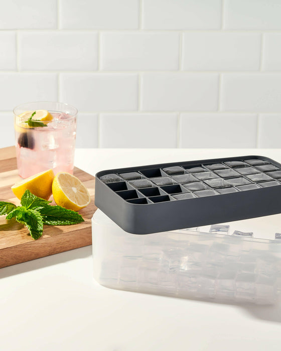 W&P | Everyday Cube Silicone Ice Tray with Storage.