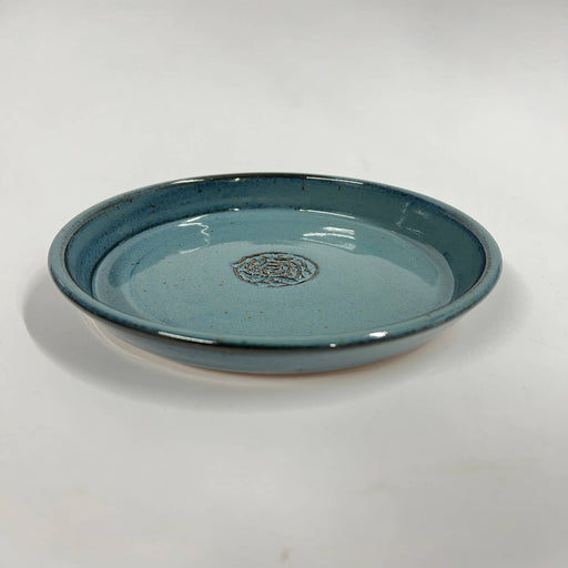 RachaelPots Garlic Scraper in Dark Blue - handmade ceramic