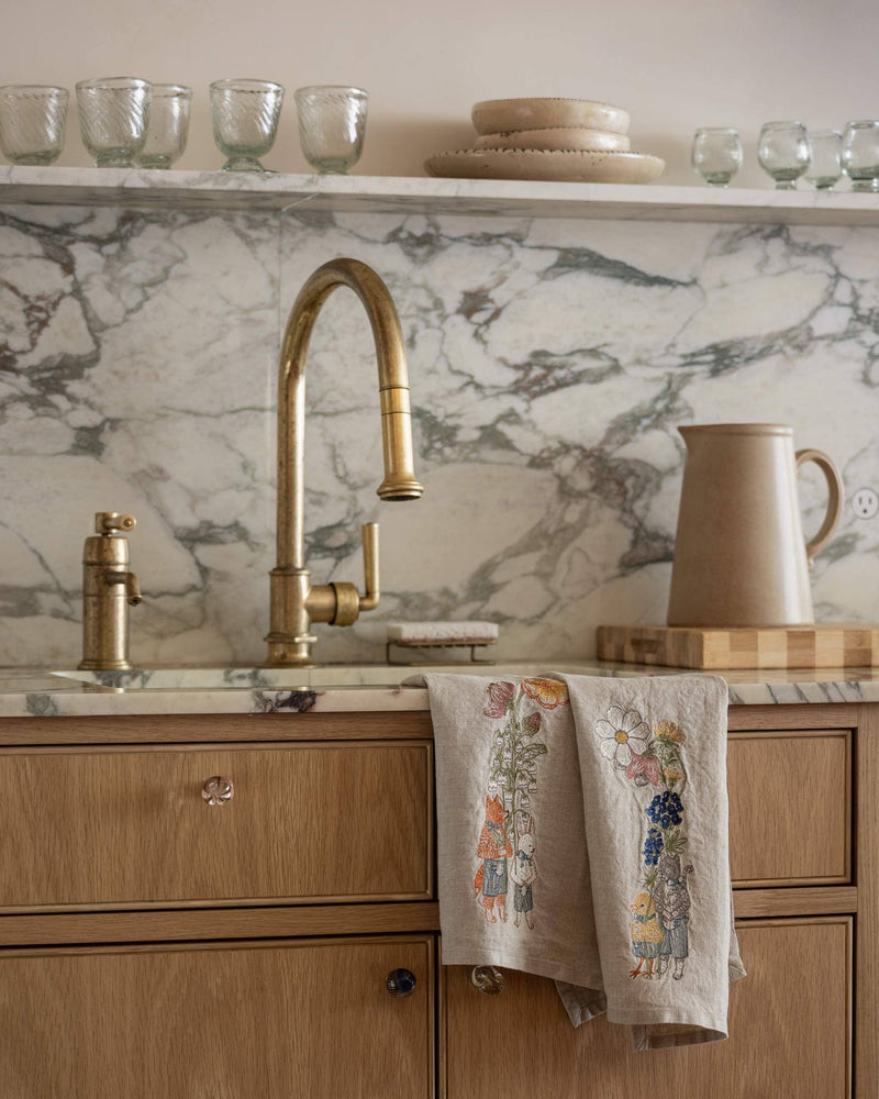 Coral & Tusk | Spring Parade Lily Tea Towel