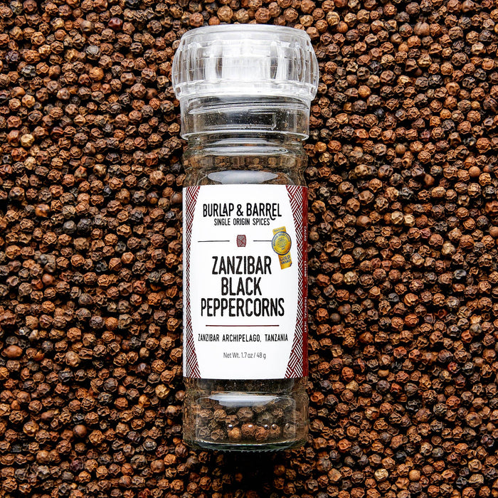 Burlap & Barrel | Zanzibar Whole Black Peppercorns