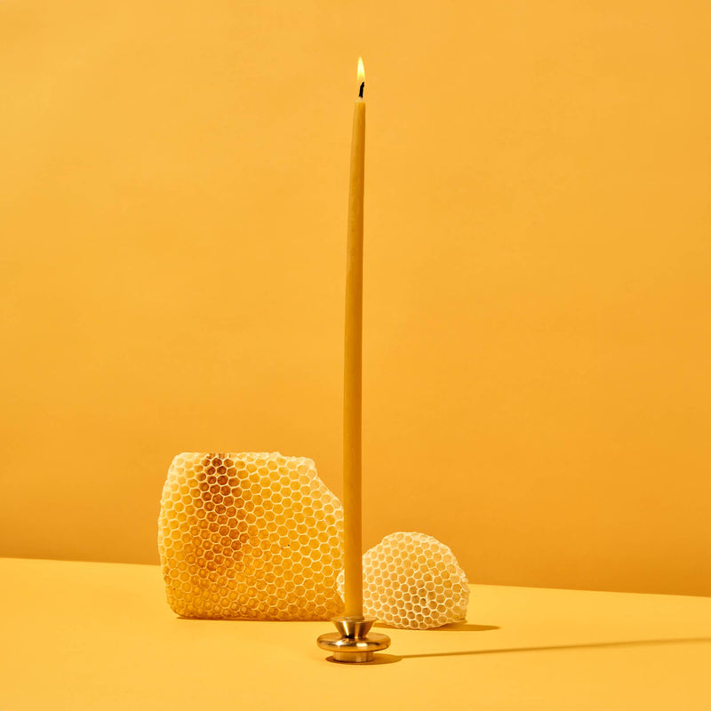 54 Celsius | Thin 100% Pure Natural Beeswax Candles