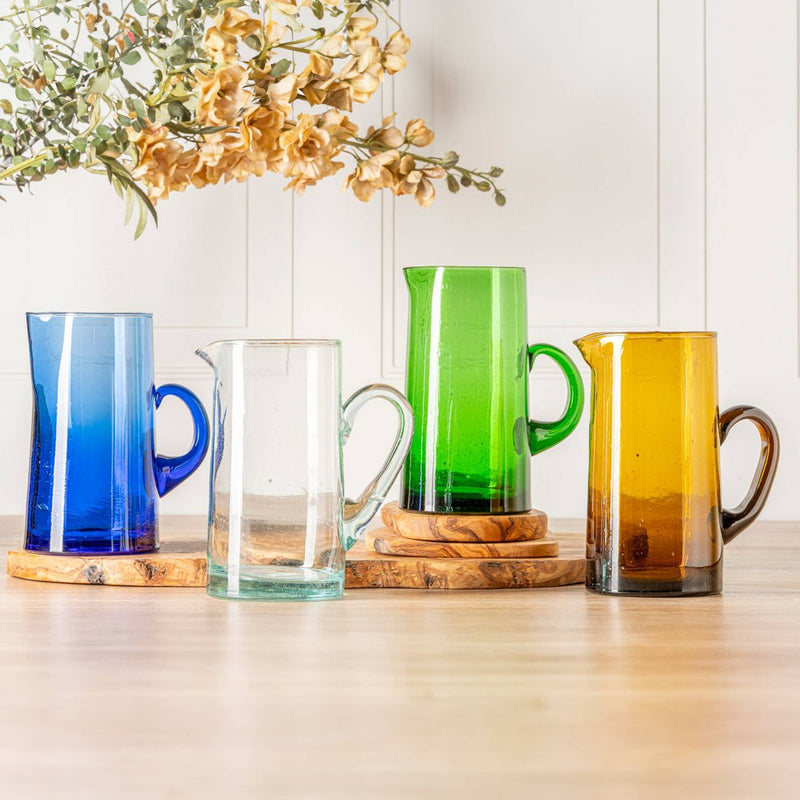 Moroccan Cone Jug, Blue