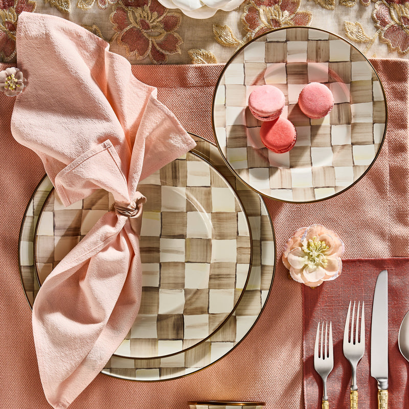 MacKenzie Childs | Mocha Check Large Everyday Bowl